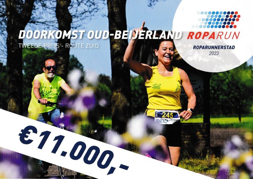 CHEQUE DOORKOMST - TWEEDE OUD BEIJERLAND